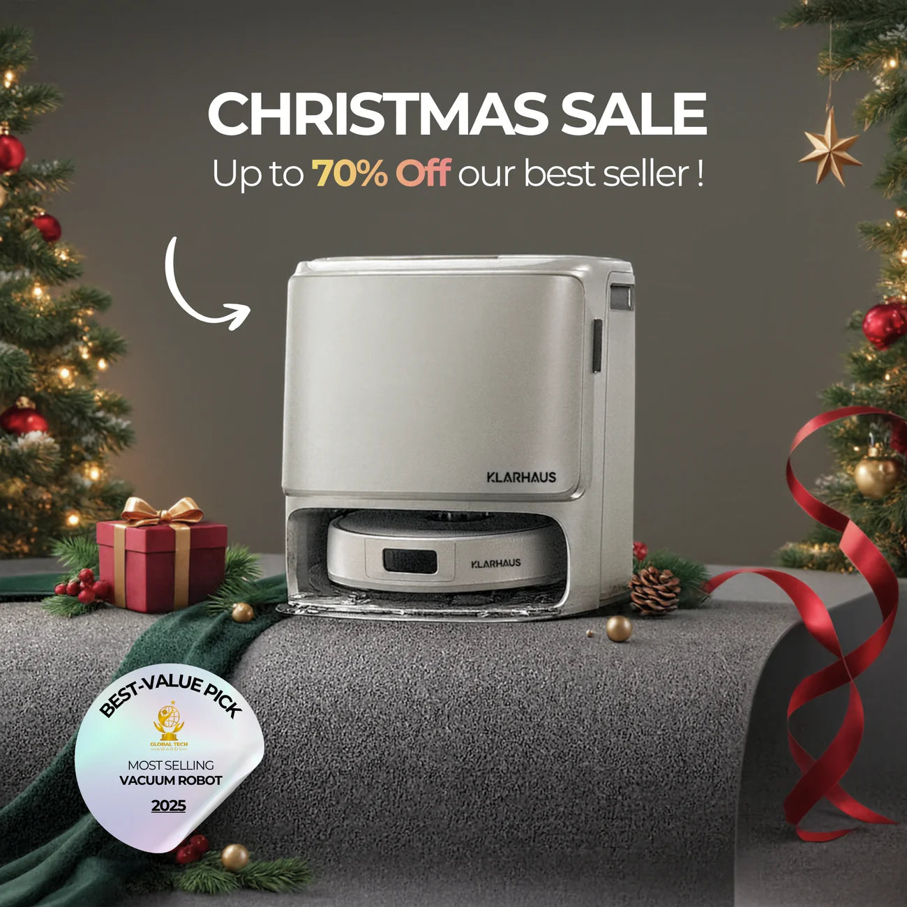 Freo Z10 3 in 1 robot vacuum cleaner with mopping function