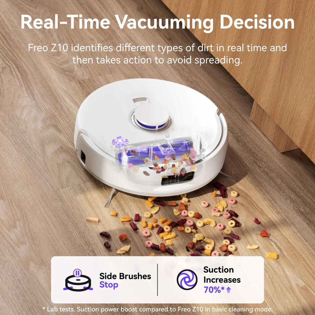 Freo Z10 3 in 1 robot vacuum cleaner with mopping function